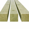 Vuren geïmpregneerd groen 44x44mm